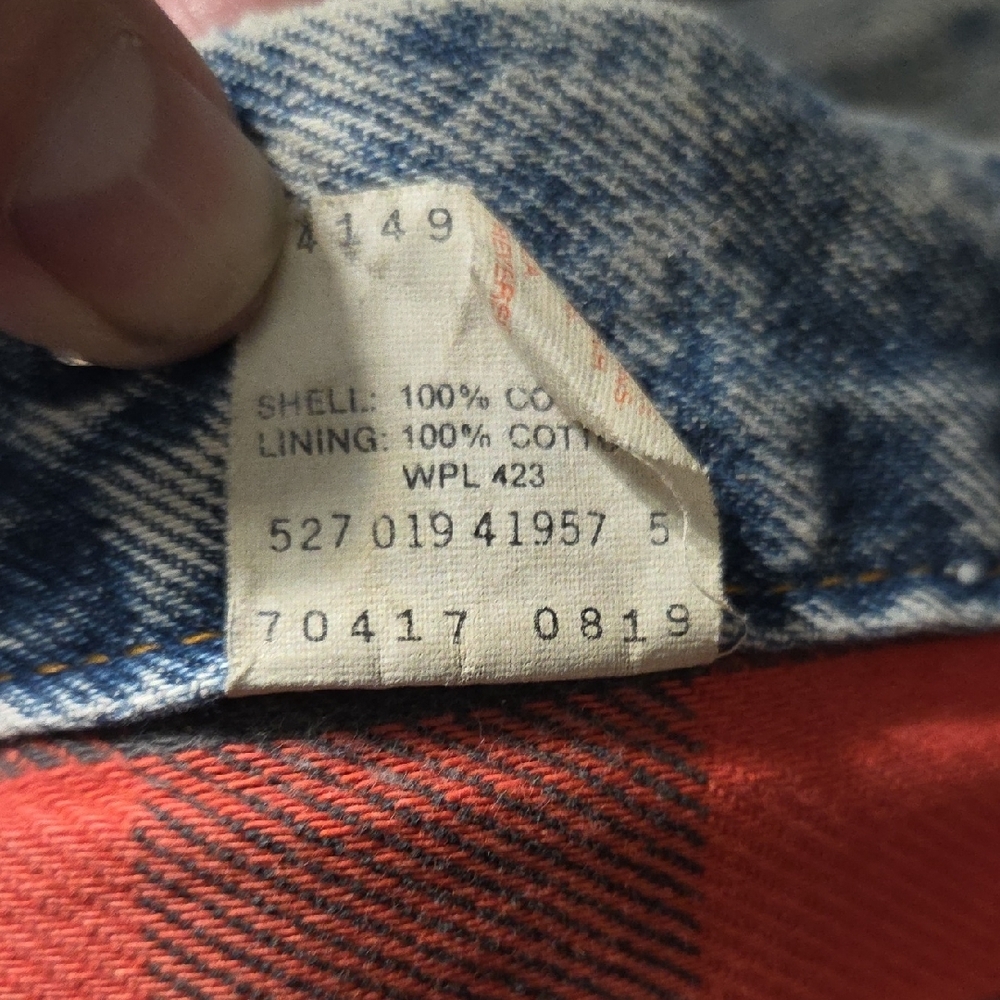 Levi's Acid Wash Blue Denim Trucker Jacket - Men - Picture 12 of 13